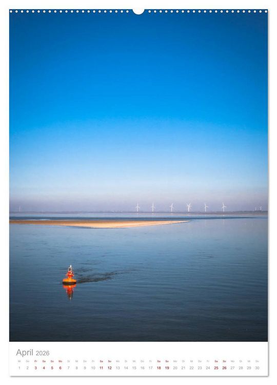 Produktbild: Amrum - Das Gesicht der Nordsee (Wandkalender 2026 DIN A2 hoch), CALVENDO Monatskalender