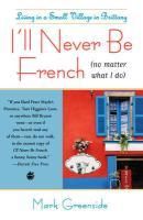 Produktbild: I'll Never Be French (no matter what I do)