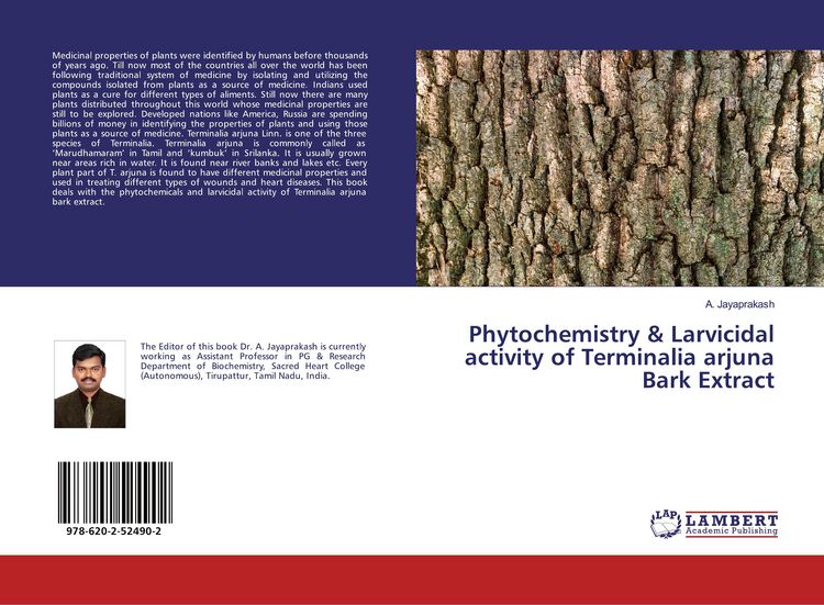 Produktbild: Phytochemistry & Larvicidal activity of Terminalia arjuna Bark Extract