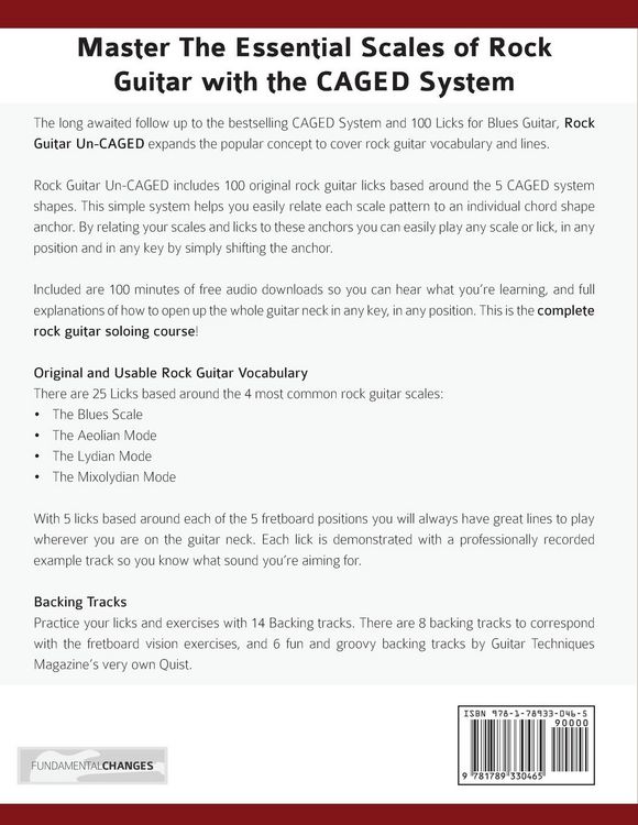 Produktbild: Rock Guitar UnCAGED