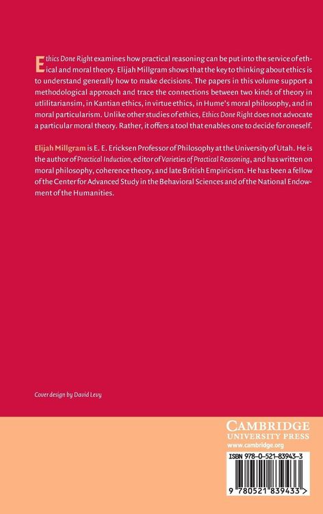 Produktbild: Ethics Done Right