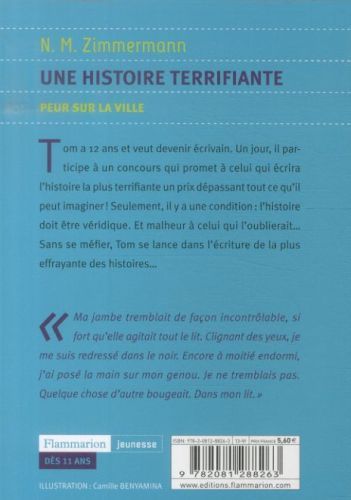 Produktbild: Une histoire terrifiante : peur sur la ville