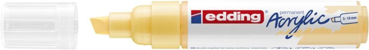 Produktbild: edding Acrylmarker 5000 pastell gelb 5-10mm