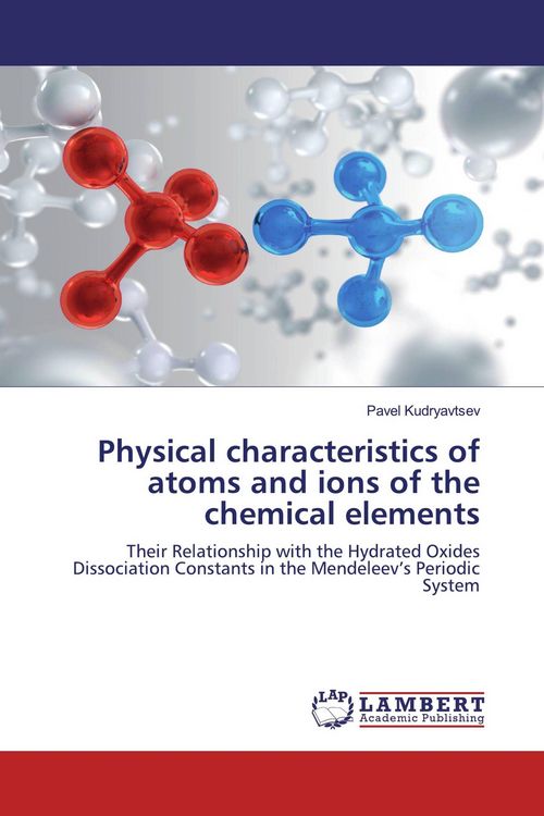 Produktbild: Physical characteristics of atoms and ions of the chemical elements