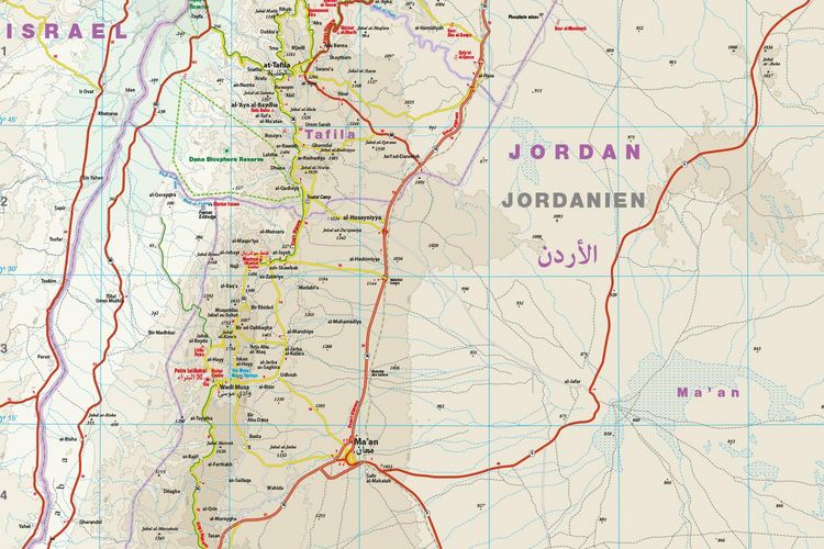 Produktbild: Reise Know-How Landkarte Jordanien / Jordan (1:400.000)