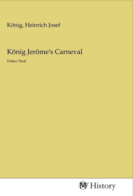 Produktbild: K&ouml;nig Jer&ocirc;me's Carneval