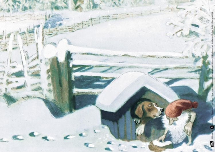 Produktbild: Tomte Tummetott. Kamishibai Bildkartenset