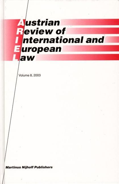 Produktbild: Austrian Review of International and European Law