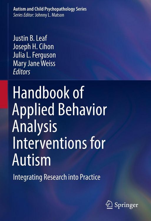 Produktbild: Handbook of Applied Behavior Analysis Interventions for Autism