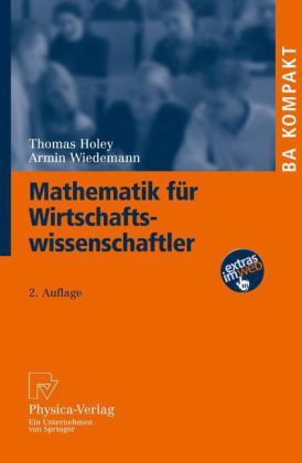 Produktbild: Mathematik f&uuml;r Wirtschaftswissenschaftler