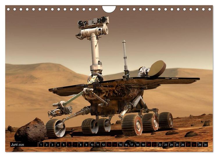 Produktbild: Auftrag im Weltall. Astronauten und Raumfahrt (Wandkalender 2026 DIN A4 quer), CALVENDO Monatskalender