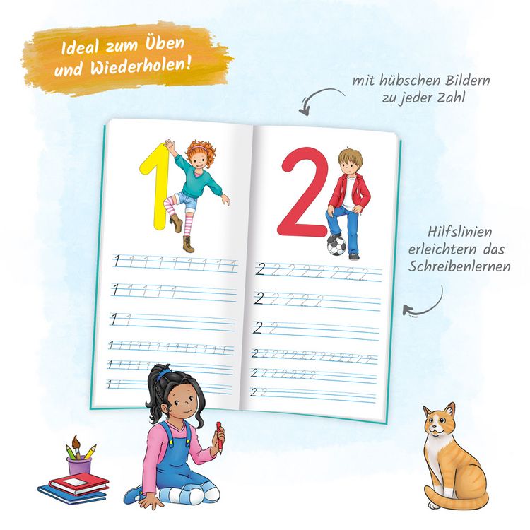 Produktbild: Tr&ouml;tsch Mein erstes &Uuml;bungsbuch Zahlen
