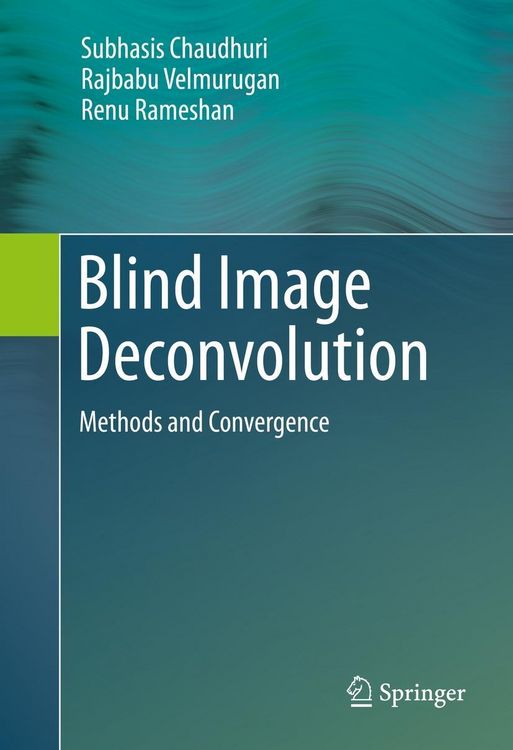 Produktbild: Blind Image Deconvolution