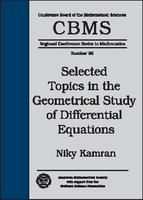 Produktbild: Selected Topics in the Geometrical Study of Differential Eq