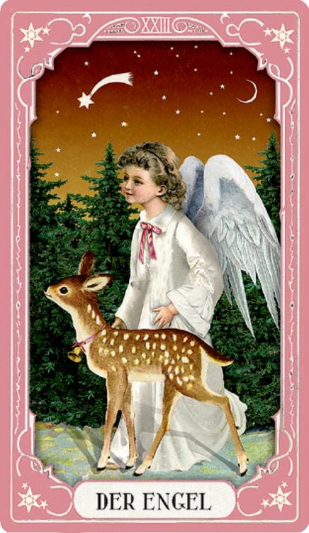 Produktbild: Schachtelspiel &ndash; Nostalgisches Weihnachts-Tarot