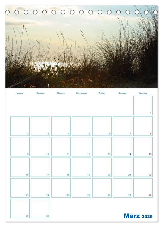 Produktbild: il Salento - maritim (Tischkalender 2026 DIN A5 hoch), CALVENDO Monatskalender