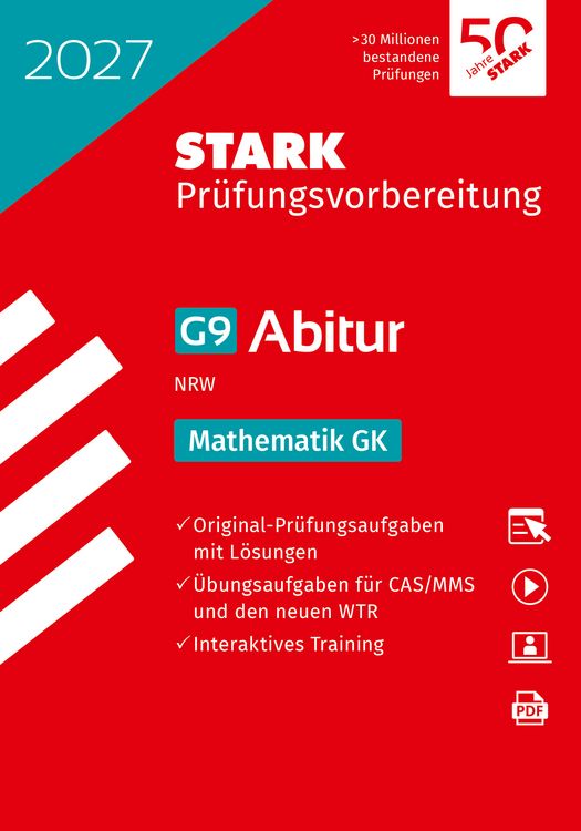 Produktbild: STARK Mathematik GK - Abitur 2027 NRW - Pr&uuml;fungsvorbereitung