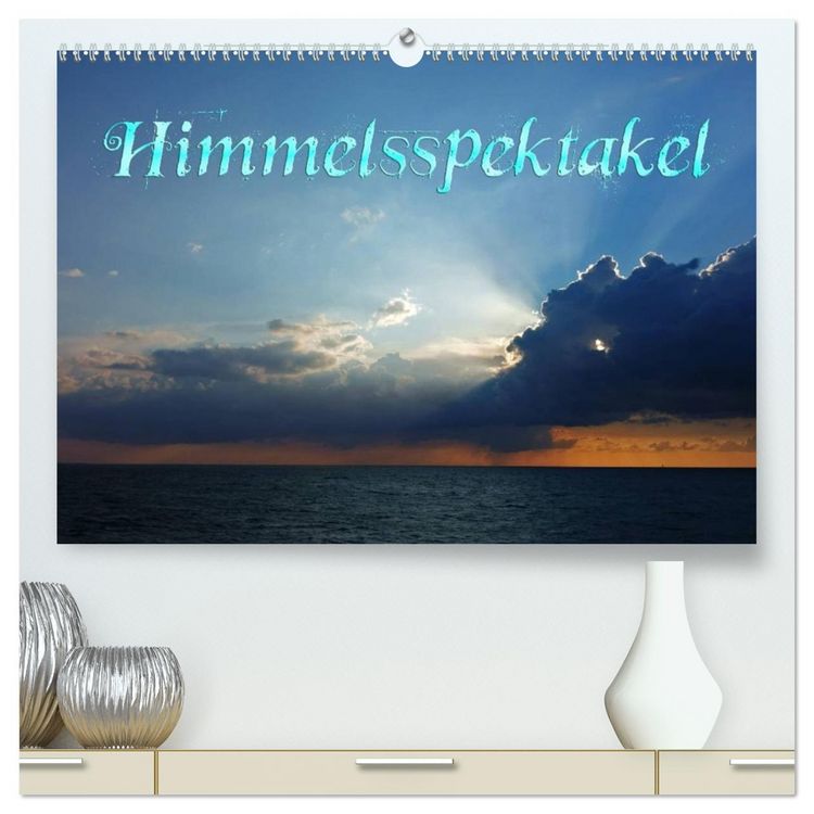 Produktbild: Himmelsspektakel (hochwertiger Premium Wandkalender 2026 DIN A2 quer), Kunstdruck in Hochglanz