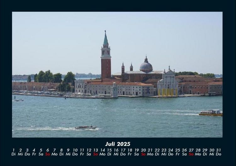 Produktbild: Venedig 2025 Fotokalender DIN A4
