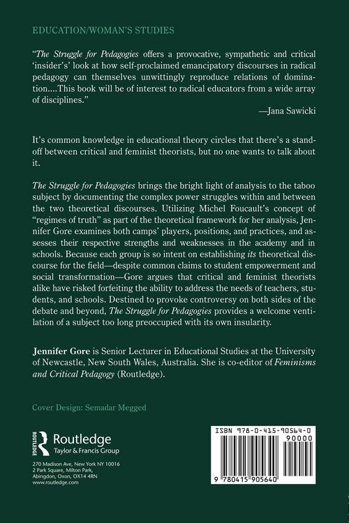 Produktbild: The Struggle For Pedagogies