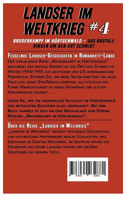 Produktbild: Landser im Weltkrieg 4: Bruderkampf im H&uuml;rtgenwald