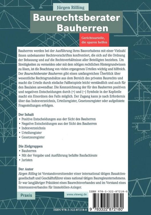 Produktbild: Baurechtsberater Bauherren