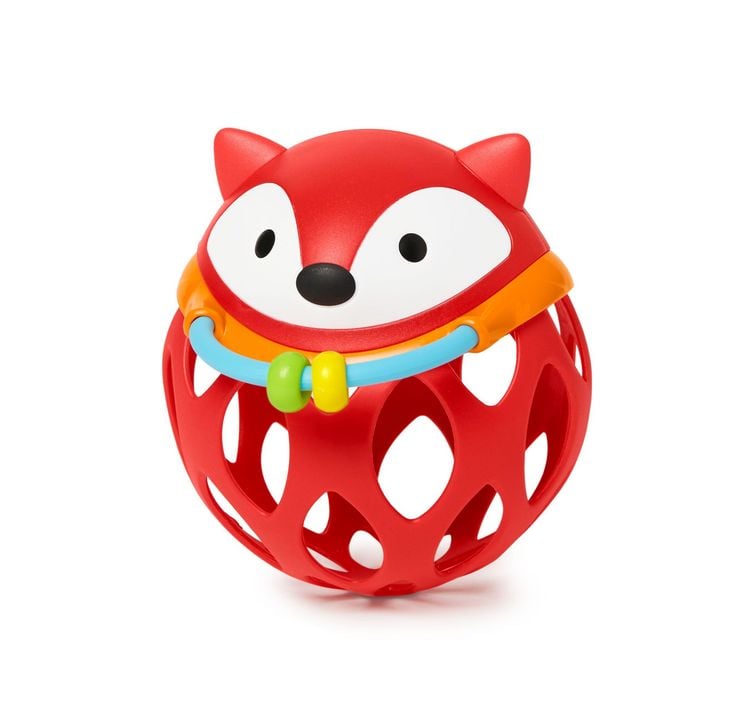 Produktbild: Skip Hop - Rasselball Fuchs mit Bei&szlig;ring, rot