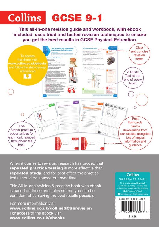 Produktbild: GCSE 9-1 Physical Education All-in-One Complete Revision and Practice