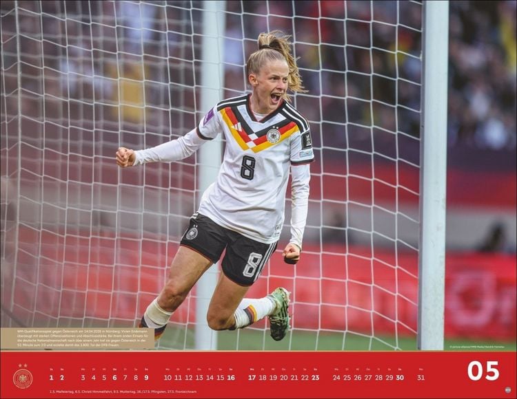 Produktbild: DFB Frauen Posterkalender 2027