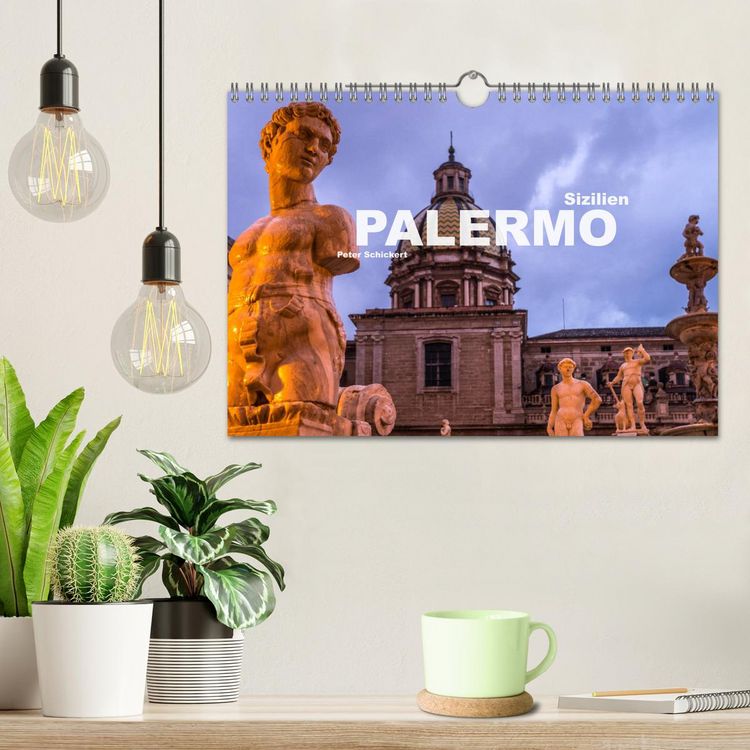 Produktbild: Sizilien - Palermo (Wandkalender 2026 DIN A4 quer), CALVENDO Monatskalender