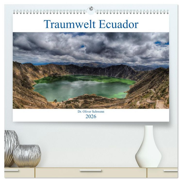 Produktbild: Traumwelt Ecuador (hochwertiger Premium Wandkalender 2026 DIN A2 quer), Kunstdruck in Hochglanz