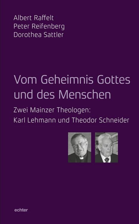 Produktbild: Vom Geheimnis Gottes und des Menschen