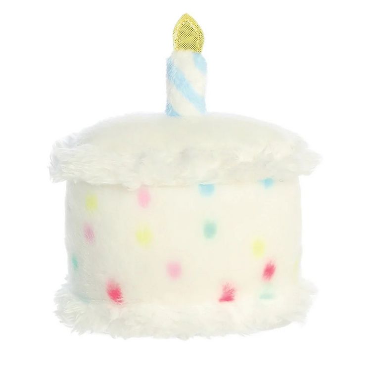 Produktbild: Aurora 33902 - Palm Pals Happy BDay Cake, Happy Birthday-Pl&uuml;schfigur, ca.13 cm