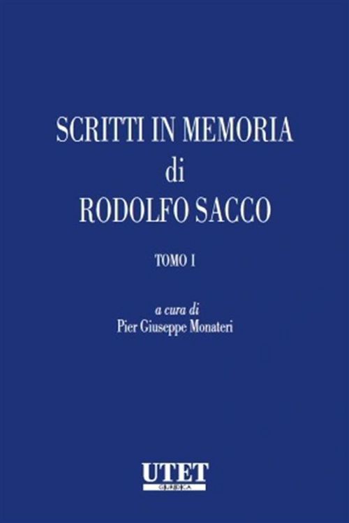 Produktbild: Scritti in onore di Rodolfo Sacco