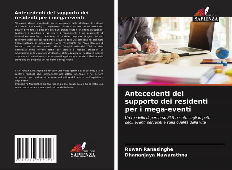 Produktbild: Antecedenti del supporto dei residenti per i mega-eventi