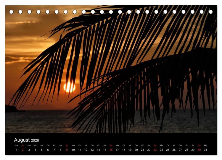 Produktbild: Reise durch Kuba (Tischkalender 2026 DIN A5 quer), CALVENDO Monatskalender