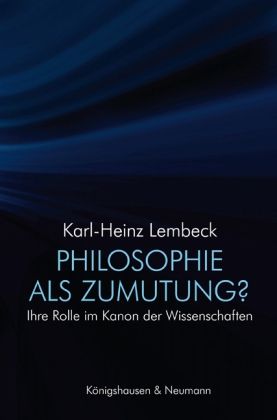Produktbild: Philosophie als Zumutung?