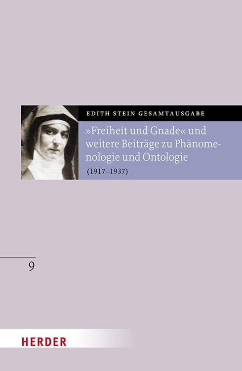 Produktbild: "Freiheit und Gnade" und weitere Beitr&auml;ge zu Ph&auml;nomenologie und Ontologie