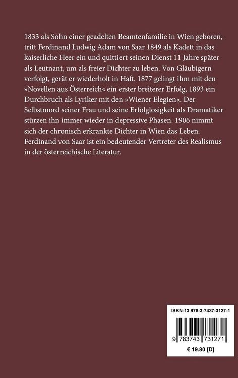 Produktbild: Gedichte / Wiener Elegien
