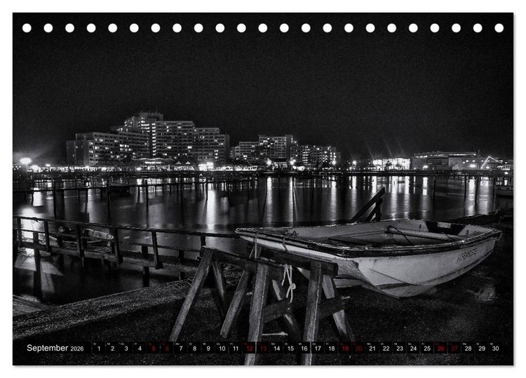 Produktbild: Ein Blick auf Ostseebad Damp (Tischkalender 2026 DIN A5 quer), CALVENDO Monatskalender
