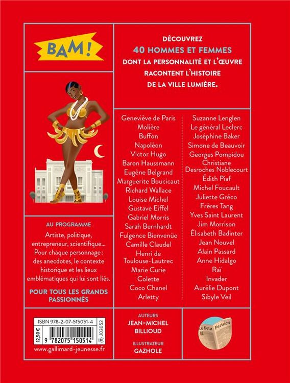 Produktbild: Paris - 40 personnages qui ont fait Paris