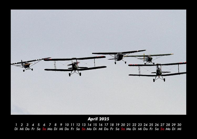 Produktbild: Flugzeuge 2025 Fotokalender DIN A3