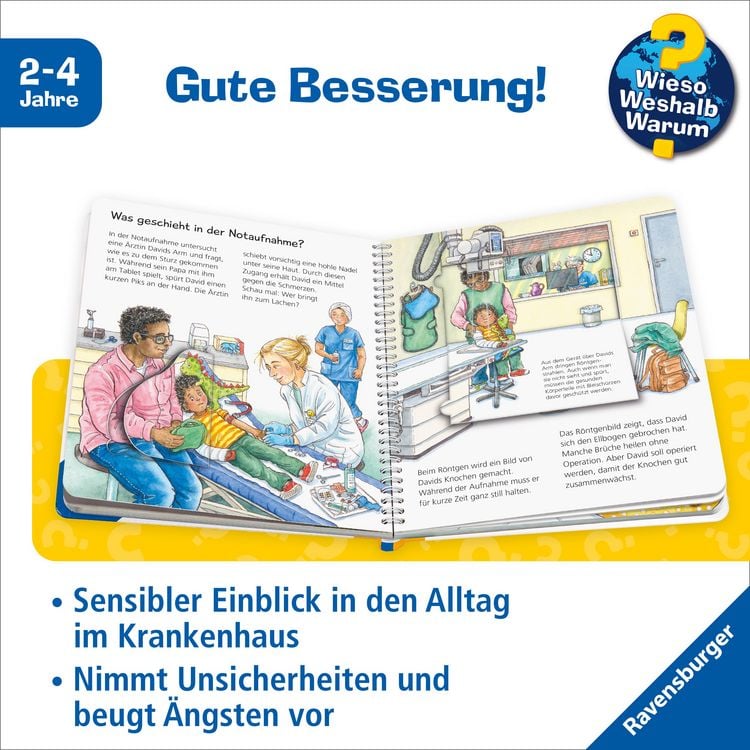 Produktbild: Wieso? Weshalb? Warum? junior, Band 75 - Im Krankenhaus