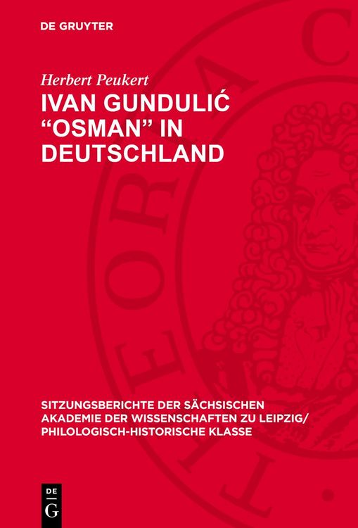 Produktbild: Ivan Gundulić &bdquo;Osman&ldquo; in Deutschland