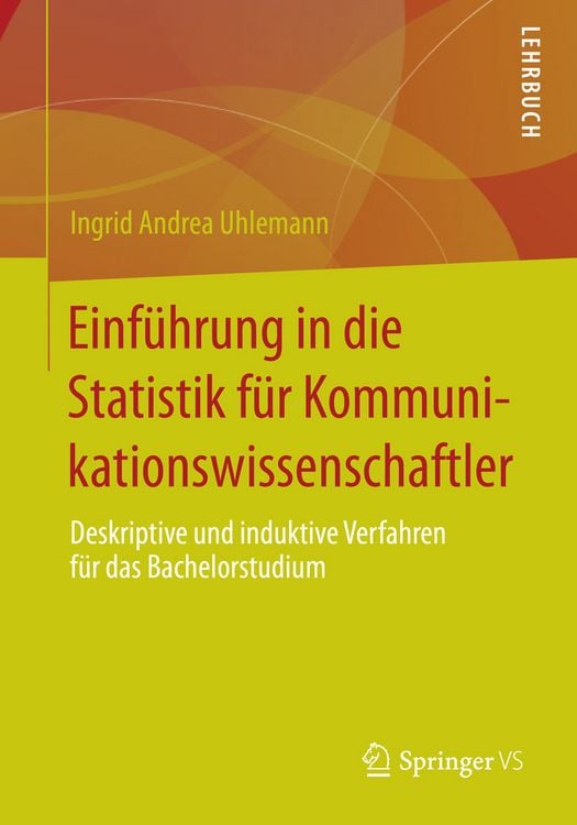 Produktbild: Einf&uuml;hrung in die Statistik f&uuml;r Kommunikationswissenschaftler