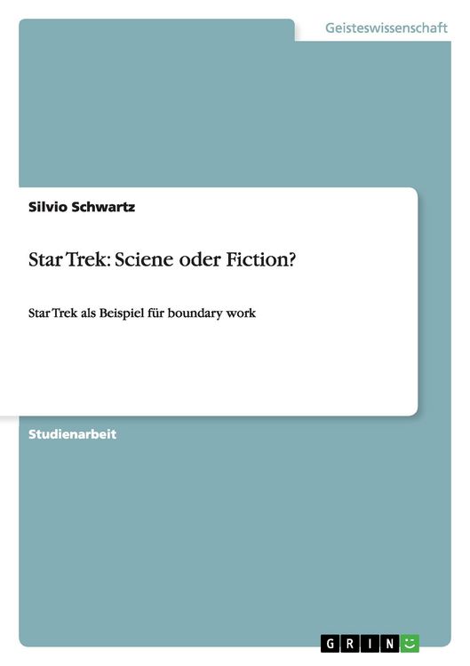 Produktbild: Star Trek: Sciene oder Fiction?
