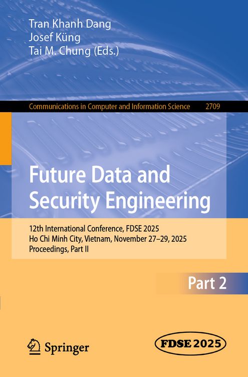 Produktbild: Future Data and Security Engineering