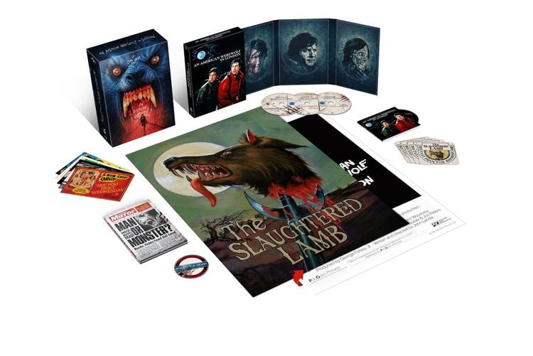Produktbild: An American Werewolf in London - 2-Blu-ray-Disc-Edition (Woolston Artwork) [2 BRs]