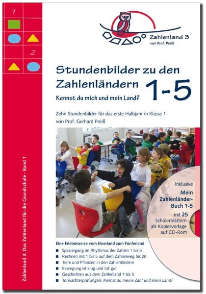 Produktbild: Stundenbilder zu den Zahlenl&auml;ndern 1 bis 5, Kennst du mich und mein Land?