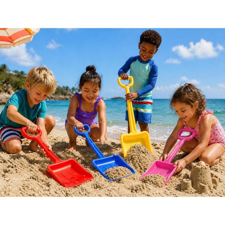 Produktbild: Snow Play Schneeschaufel Tally 70 cm rot